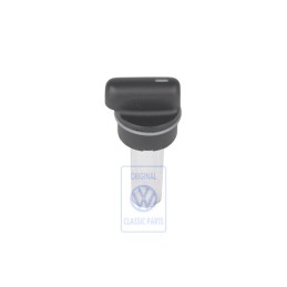 Genuine VW Knob Satin Black - 1C0819129A 01C