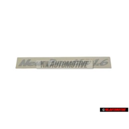 Genuine VW Inscription Silver - 1C0853313 4BV