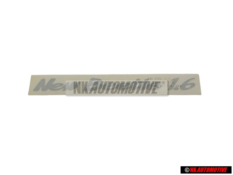 Genuine VW Inscription Silver - 1C0853313 4BV
