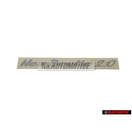 Genuine VW Inscription Silver - 1C0853313B 3BU
