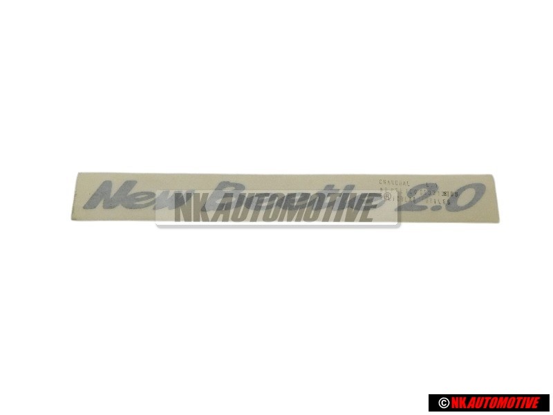 Genuine VW Inscription Silver - 1C0853313B 3BU