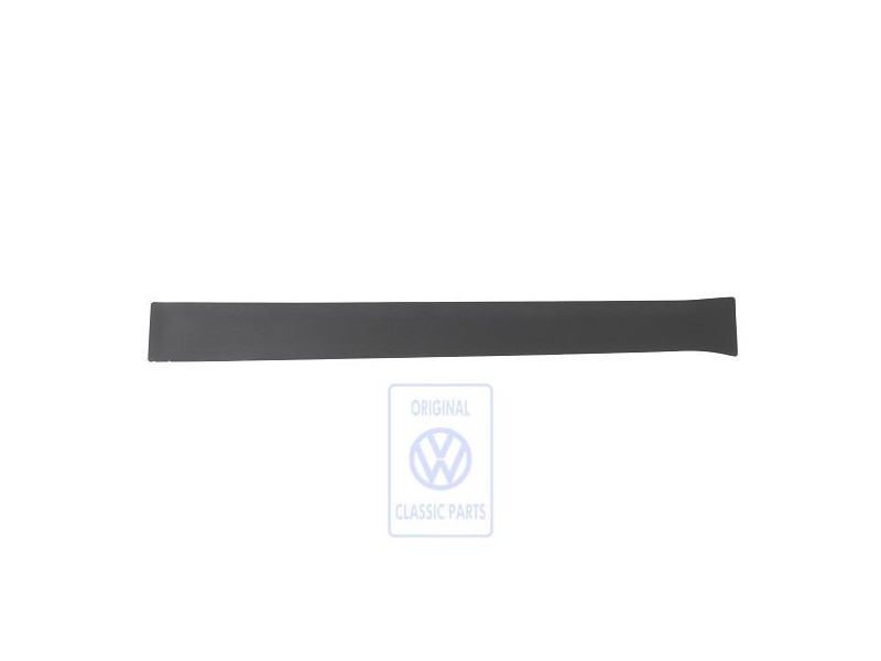Genuine VW Entry Strip Protective Foil Satin Black - 1C0853805 6DA