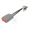 Genuine VW Belt Latch Flannel Grey/Fire Red - 1C0858494A FCP