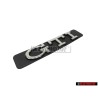 Genuine VW GTI Side Badge Emblem Chrome - 1H6853714 GX2