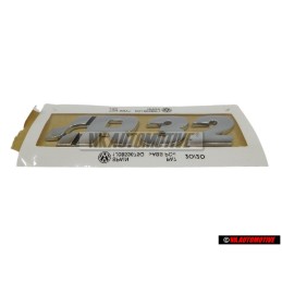 Genuine VW Golf MK4 R32 Rear Boot Badge Emblem Chrome - 1J0853675Q