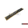 Genuine VW GOLF GTI Rear Badge Emblem Chrome - 1H6853687M GX2