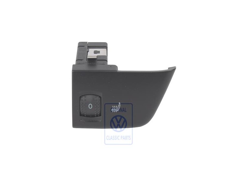 Genuine VW Switch For Seat Heating Black - 1C0963564B 20H