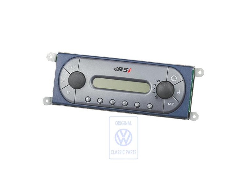 Genuine VW Car Radio Control Panel, Face-Off - 1C9057623