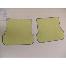 Genuine VW 1 Set Footmats (Textile) Yellow - 1E0061226E GRG