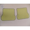 Genuine VW 1 Set Footmats (Textile) Yellow - 1E0061226E GRG