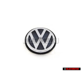 Genuine VW Rear Hatch Trunk Boot Badge Emblem Chrome - 3A9853630 739