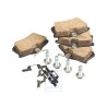 Genuine VW 1 Set Of Brake Pads For Disk Brake - 1E0698451E