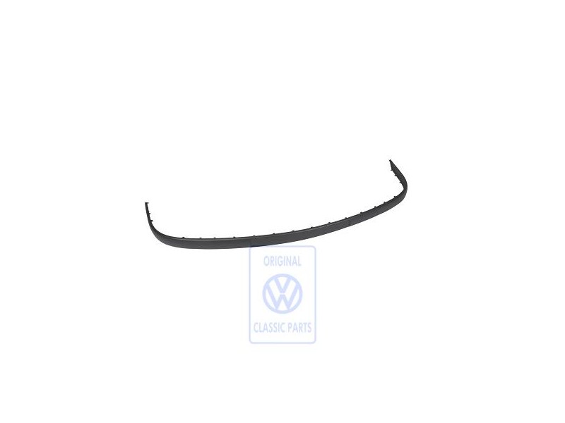 Genuine VW Trim Strips For Bumper Black - 1E0807719C 3FZ