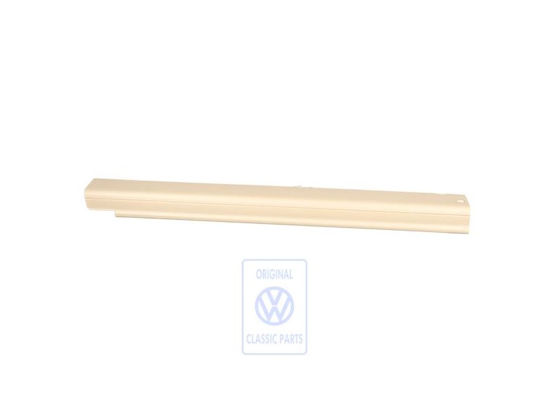 Genuine VW Sill Trim Strip Light Beige - 1E0853373 Q70
