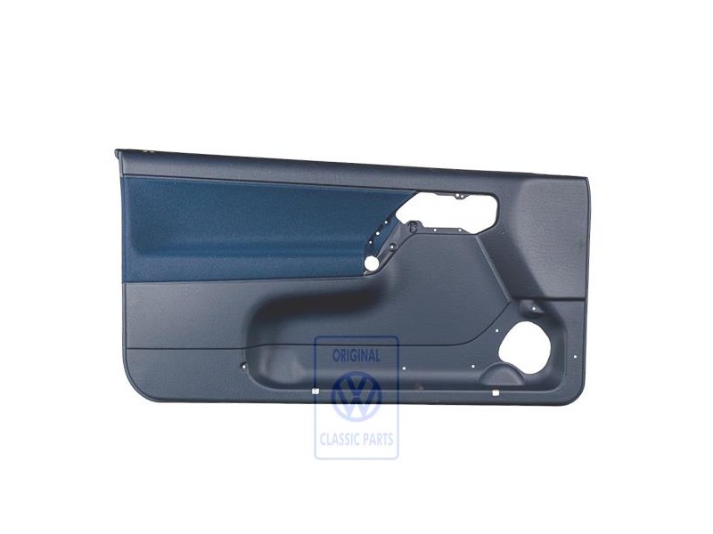 Genuine VW Door Panel Trim (Cloth) Mauritius Blue - 1E0867011A CSW