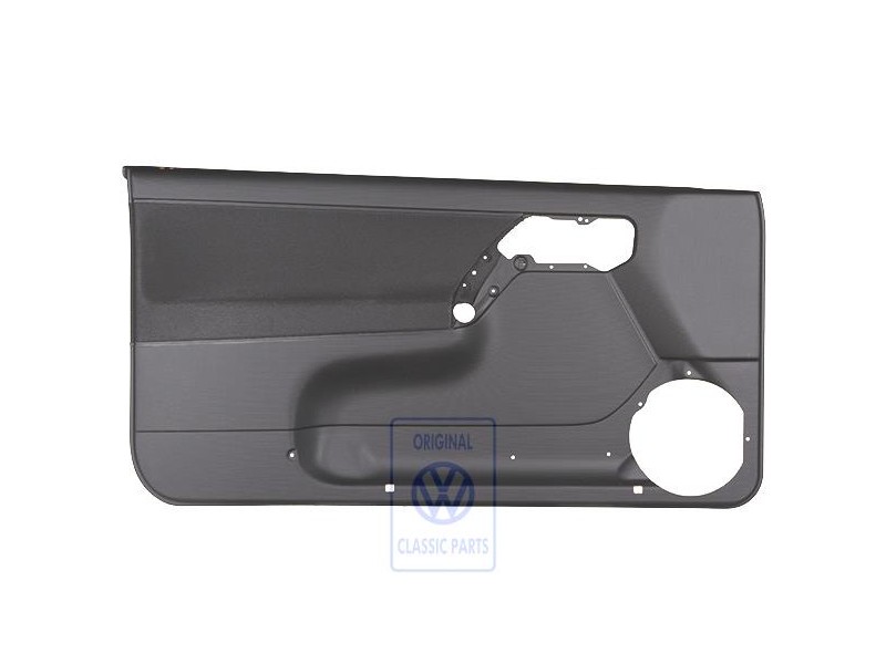Genuine VW Door Panel Trim (Cloth) Black/Black - 1E0867011AKHFX Genuine VW Door Panel Trim (Cloth) Black/Black - 1E0867011AKHFX