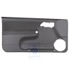 Genuine VW Door Panel Trim (Cloth) Black/Black - 1E0867011AKHFX