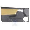 Genuine VW Door Panel Trim (Cloth) Black/Futura Yellow - 1E0867011ANHFT