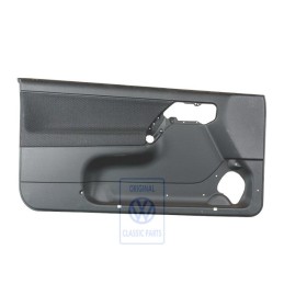 Genuine VW Door Panel Trim (Cloth) Black - 1E0867011D BFY