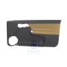 Genuine VW Door Panel Trim (Cloth) Black/Futura Yellow - 1E0867012AKHFT