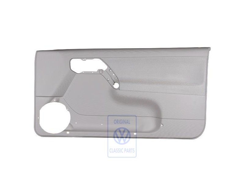 Genuine VW Door Panel Trim (Cloth) Flannel Grey - 1E0867012ANHFY