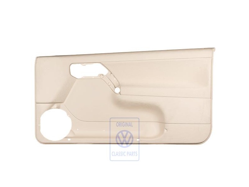Genuine VW Door Panel Trim (Cloth) Light Beige - 1E0867012ANHFZ