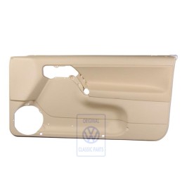 Genuine VW Door Panel Trim (Cloth) Light Beige - 1E0867012ATHFZ