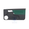 Genuine VW Door Panel Trim (Cloth) Black/Green - 1E0867012ATLZS