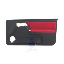 Genuine VW Door Trim (Leather/Leatherette) Black - 1E0867012F EAS
