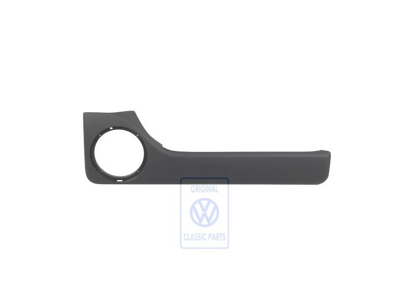 Genuine VW Stowage Box Satin Black - 1E0867134F B41