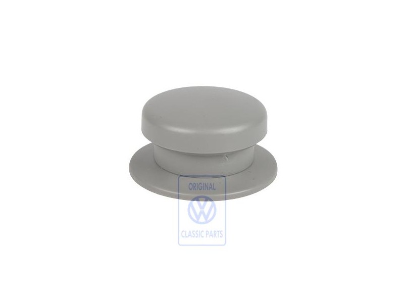 Genuine VW Press Stud-Upper Part Flannel Grey - 1E0871874 U71