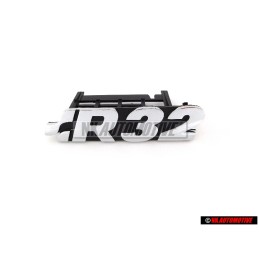 Genuine VW R32 Front Grill Badge Emblem Chrome - 1J6853679D