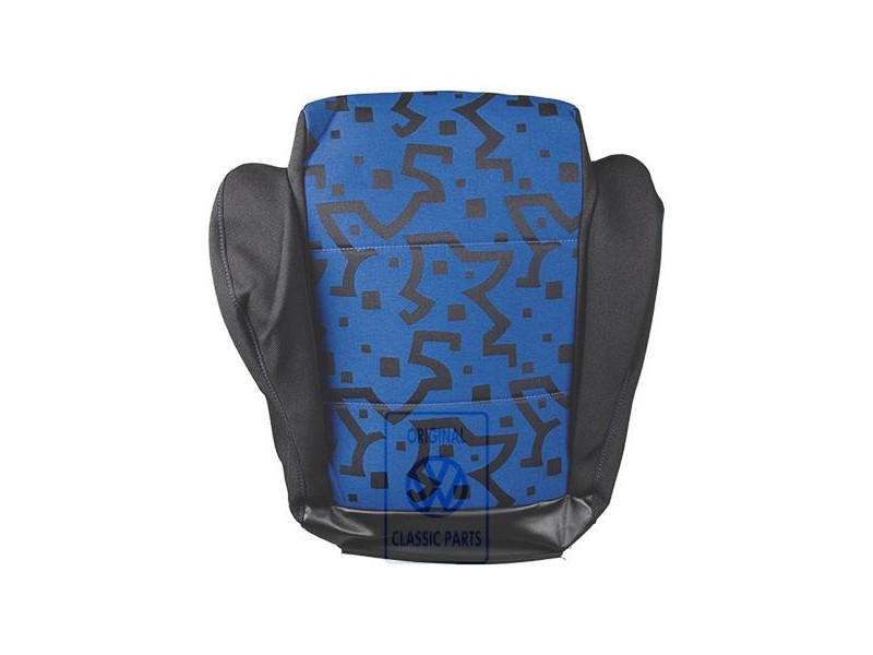Genuine VW Seat Covering (Fabric) Jazz Blue/Black - 1E0881405H HPU