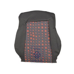 Genuine VW Backrest Cover (Fabric) Black/Tropical Orange - 1E0881805ALGUT