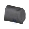 Genuine VW Head Restraint Cover (Cloth) Black/Blue - 1E0881921Q LJP