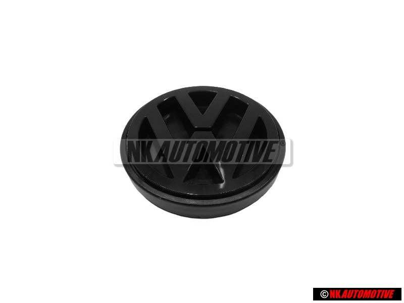 Genuine VW Rear Badge Emblem Black - 191853601F XZ1