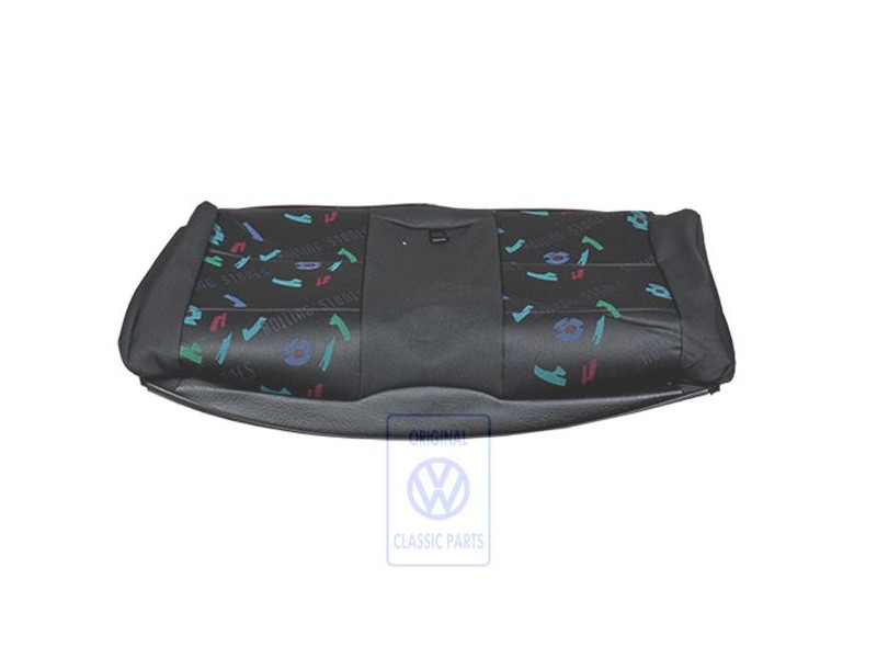 Genuine VW Backrest Cover (Cloth/Leatherette) Black - 1E0885805J DYG