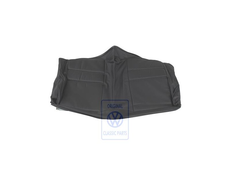 Genuine VW Backrest Cover (Leather/Leatherette) Black - 1E0885805K CLP