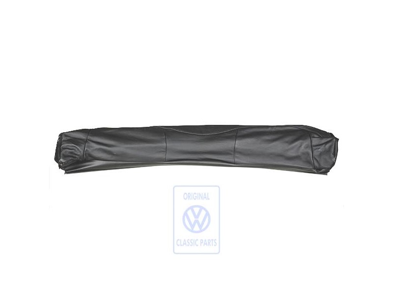 Genuine VW Backrest Cover (Leather/Leatherette) Black - 1E0885921B FAT