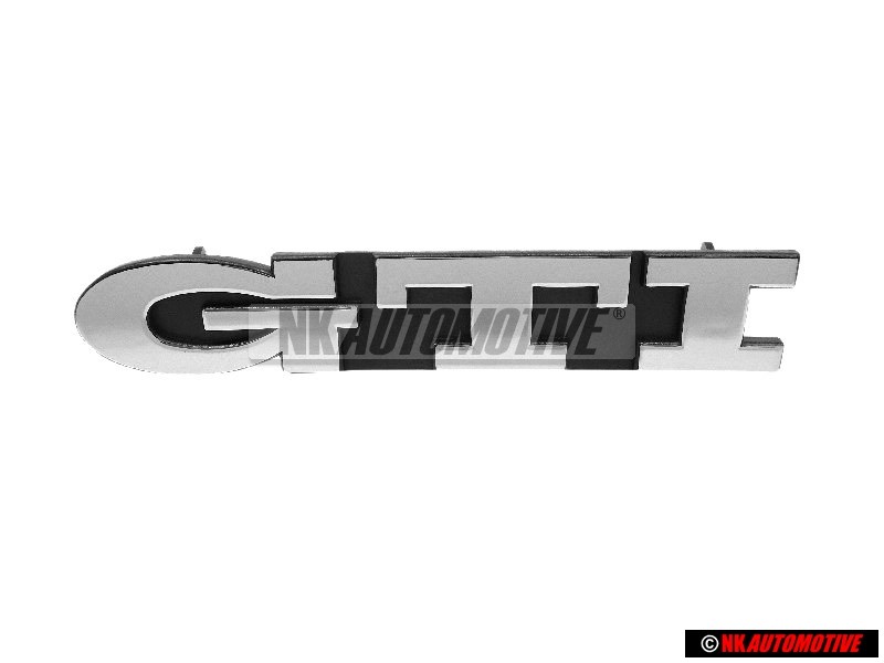 Genuine VW GTI Front Grill Badge Emblem Chrome - 1H6853679B GX2