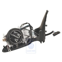 Genuine VW Exterior Mirror Housing Satin Black - 1E1857507E 01C