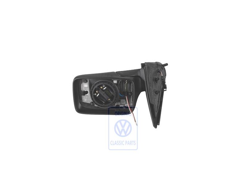 Genuine VW Exterior Mirror Housing Black - 1E1857508C 3FZ