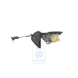 Genuine VW Exterior Mirror Housing Satin Black - 1E2857507B 01C