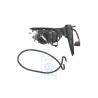 Genuine VW Exterior Mirror Housing Satin Black - 1E2857507C 01C