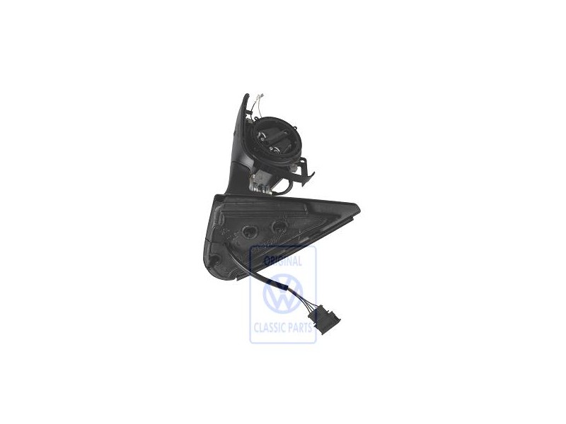 Genuine VW Exterior Mirror Housing Satin Black - 1E2857507E 01C