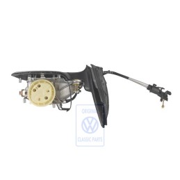 Genuine VW Exterior Mirror Housing Satin Black - 1E2857508B 01C