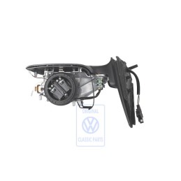 Genuine VW Exterior Mirror Housing Satin Black - 1E2857508C 01C