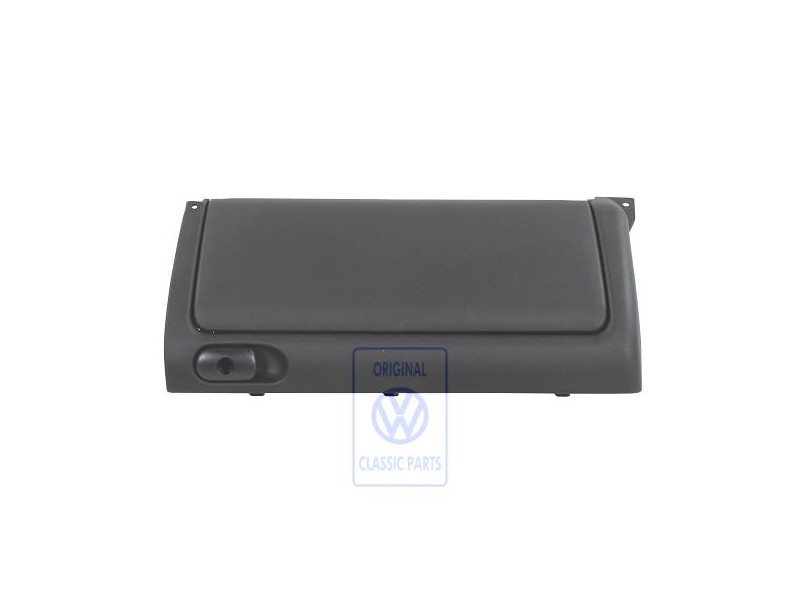Genuine VW Stowage Box, (Lockable) Satin Black - 1E2857921A B41