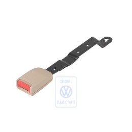 Genuine VW Belt Latch Light Beige/Fire Red - 1HM857756 FCR