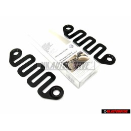 Genuine VW Front Seats Headrest Hook Hangers Set - 000061126A 041